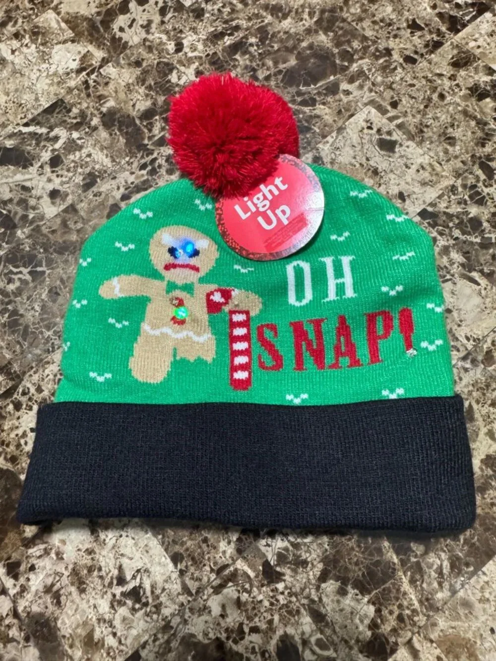 Light-Up Christmas Beanie 